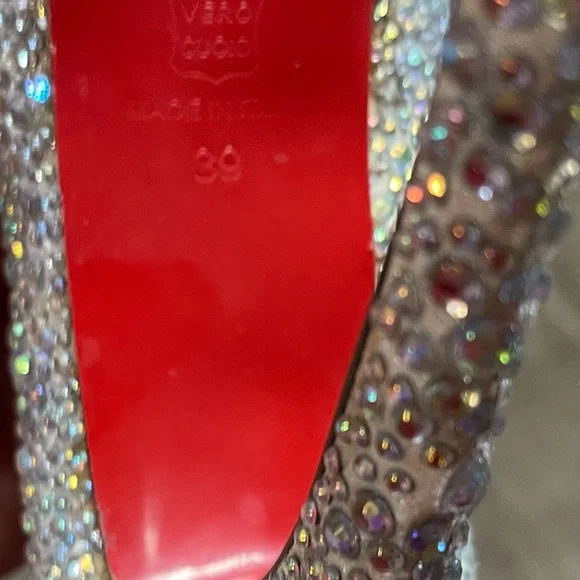 Christian Louboutin Embellished Daffodil Pumps Made in Italy-Size 39 ... - Picture 7 of 15